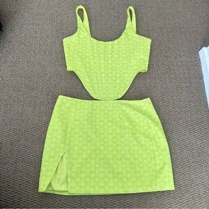 White fox 2 piece set